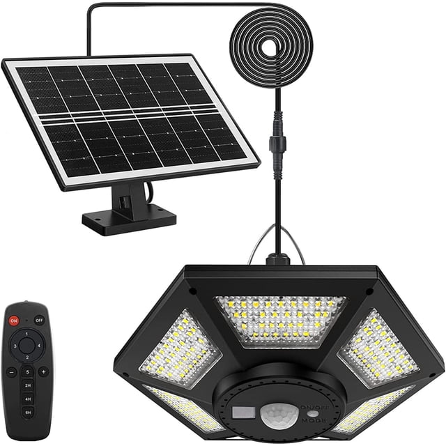 Solar Shed Light With Motion Sensor, Indoor Outdoor Light Solutions, Brighter Solar Light For Garage, Easy Installation Solar Light With Multiple Lighting Modes, High Efficiency Solar Panel
