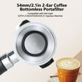 thumbnail image 6 of BE-TOOL Coffee Bottomless Portafilter for DeLonghi ECP31.21/ECO310/ECO35.31 Espresso Machine Black, 6 of 7
