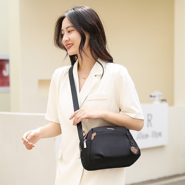 Bolso bandolera Bolso de hombro de moda Portátil Simple Casual Múltiples bolsillos para el trabajo