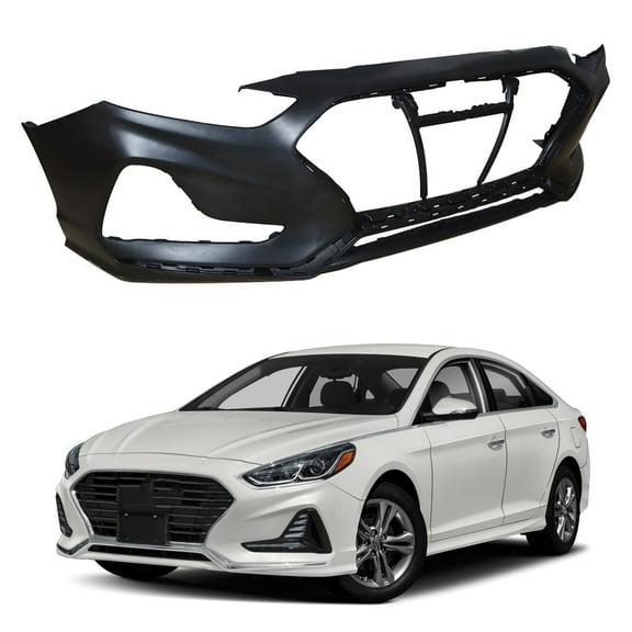 Labwork Front Bumper Cover Replacement for Sonata Hybrid GL Limited SEL 2018 2019