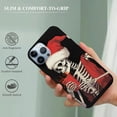 thumbnail image 2 of COMIO iPhone 15 Skeleton Santa Claus Hat Drinking Coffee Funny Christmas Case, 2 of 4