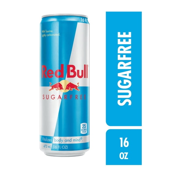 Red Bull Sugar Free Energy Drink Can