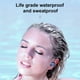 thumbnail image 4 of Auriculares Inalámbricos Bluetooth-Compatible con Bluetooth V5.0 Auriculares de deportes recargables impermeables con micrófono Auriculares estéreo portátil Blanco seitruly EL022577-02B, 4 of 7