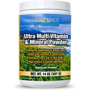 LifeSource Vitamins Ultra Multi Vitamin & Mineral Powder - Whole Food Based