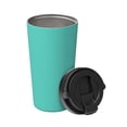 thumbnail image 2 of Logiee Teal Turquoise Print Stainless Steel Coffee Tumbler, Travel Coffee Mug, Insulated Coffee Mug with Lid, Spill Proof Coffee Cup, Portable Thermal Mug, 2 of 8
