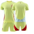 thumbnail image 1 of Maillot de Football Extérieur Espagne Garçons Filles Enfants MORATA 7# GAVI 9# PEDRI 26#, 1 of 2