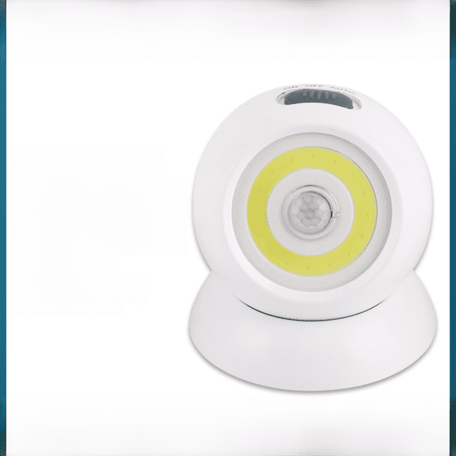 Mini luz de noche con forma de bola de carga USB, luz de noche con forma de bola COB giratoria de 360 °, luz de noche de inducción