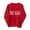 A13 Red, variant on FASHOFT Valentine's Day Women's Funny Love Heart Graphic Sweatshirt Casual Long Sleeve Pullover Top Red L