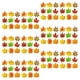thumbnail image 1 of 270pcs Assorted Autumn Leaves Cutouts for Bulletin Board Fall Classroom Thanksgiving Decor Reusable Maple Leaf Stickers Seasonal Wall Decor Vibrant, 1 of 5