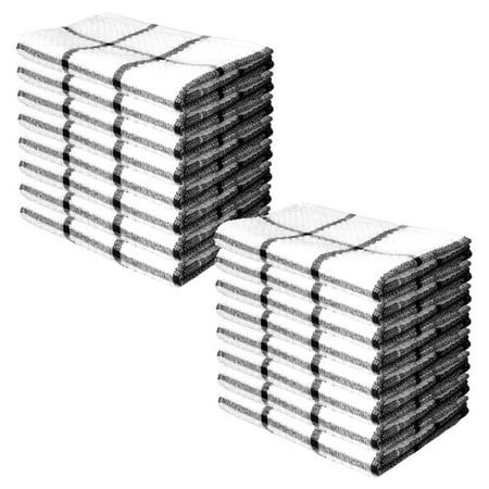 

Dish Cloth|Set of 16 12 x 12 Inches|Durable Super Soft and Absorbent |100% Cotton Dish Rags(style B)