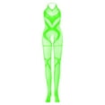 thumbnail image 3 of Asgosdo Women's Lingerie Set Valentine's Day One Piece Nightwear Lace Nightgown Bodysuit Chemise Sleepwear Green Free Size, 3 of 3