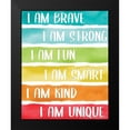 thumbnail image 2 of Allen, Kimberly 20x24 Black Modern Framed Museum Art Print Titled - I Am Rainbow, 2 of 5