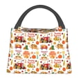 thumbnail image 1 of Disketp Fall Farm Pumpkin Bolsa Térmica Estampada, Bolsa Térmica Aislante para Almuerzo, Playa y Campamento, 1 of 6