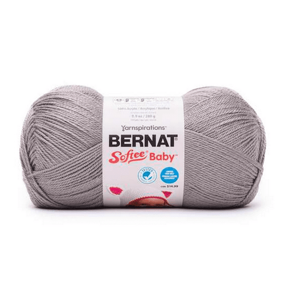 Bernat Softee BB Baby Pebble 280g Knitting & Crochet Yarn