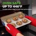 thumbnail image 2 of 6-Piece Nonstick Bakeware Set with Heat-Safe Silicone Handles Includes Loaf Pan Muffin Pan Round and Square Roaster Pans Cookie Sheet, 2 of 8