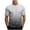 Grey, variant on breaise Mens Workout T-Shirts Casual Muscle Workout Shirt Short Sleeve Gym Athletic Tee Shirts Tie Dye Pullover Tee Army Green XL Free shipping Canada