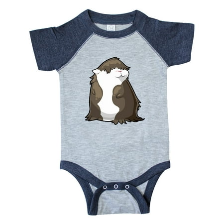 

Inktastic Cute Brown and White Guinea Pig Gift Baby Boy or Baby Girl Bodysuit