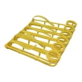thumbnail image 4 of Riel de bolsillo para mesa de billar, ligero con cinturón de 5 agujeros, piezas de billar, 6 uds. amarillo, 4 of 8