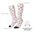 thumbnail image 5 of Picia Women Crew Soft Moisture-wicking Socks Rabbit And Carrot Pattern Design Cotton Socks, One Size fit All, 5 of 9