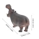 thumbnail image 3 of EeaseMX 1 pieza de simulación de hipopótamo, modelo de juguete, figura de animal, modelo de juguete para niños., 3 of 7