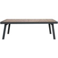 thumbnail image 3 of Armen Living Table à Manger de Patio Nofi en Brun et Charbon, 3 of 5
