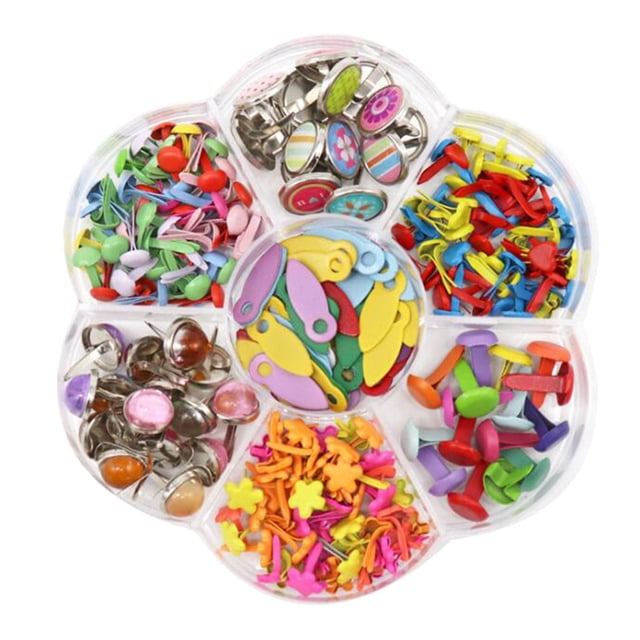 Sujetadores De Papel DIY Metal Split Pins Brads Craft Para Hacer Tarjetas Scrapbook E Sunnimix Mini sujetadores de papel de sujetadores