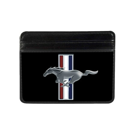 Weekend Wallet - Ford Automobile Company Retro Striped Mustang Logo Weekend Wallet