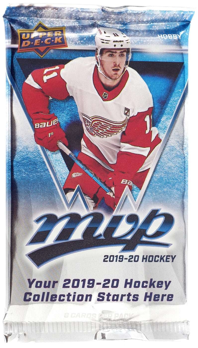 NHL 201920 MVP Hockey Trading Card Pack (8 Cards)
