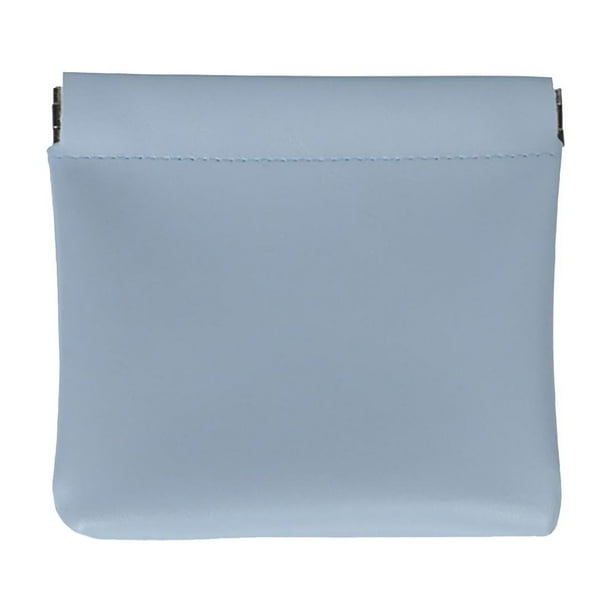 Bolsa de maquillaje y lápiz labial con cierre automático y bolsa de almacenamiento portátil.