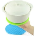 thumbnail image 5 of Silicone Pot Holders Silicone Trivet mat hot Dish mat Silicone Mat Potholder Casserole pad Honeycomb, 5 of 5