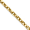 thumbnail image 3 of 14K Yellow Gold 3mm Diamond Cut Cable Chain Necklace Size 30, 3 of 4
