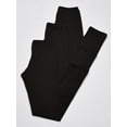 thumbnail image 3 of Hanes Girls Jersey Legging 3-Pack, XL, Black, 3 of 3