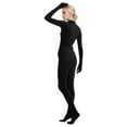 thumbnail image 5 of FEIFLY Women Full Body Bodysuit With Long Sleeves And Legs Zentai Stretch Full Body Suit Solid Color Dance For Performance And Stage Festival Clothing, 5 of 6