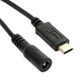 thumbnail image 1 of cablecc Câble d'Extension USB 31 Type c USB-c vers Dc 55 25mm pour Air Pro 10cm, 1 of 4