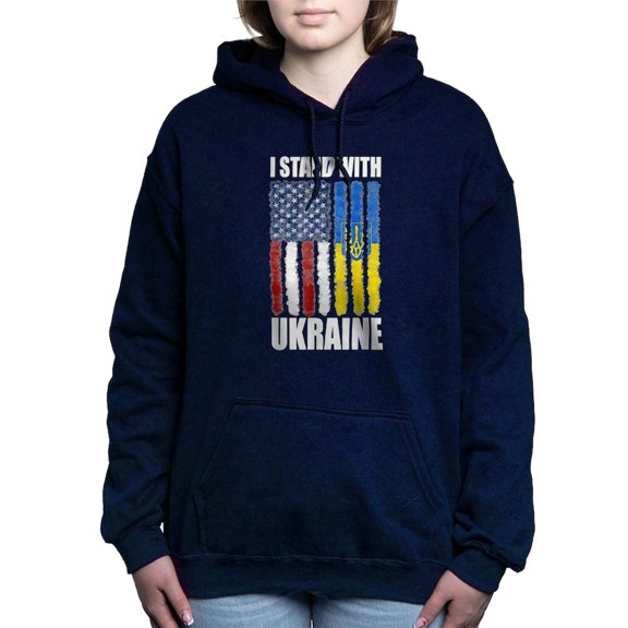 CafePress - Ukrainian Lover I Stand With Ukraine Sweatshirt - Pullover Hoodie, Classic & Comfortable Hooded Sweatshirt