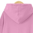 thumbnail image 6 of ZSQDM Cropped Zip Up Hoodie Women Womens 2026 Hoodies Button Collar Drawstring Hooded Pullover Sweatshirt Casual Long Sleeve Topss Shirts Knit Sweater Women Blending Sweatshirt, 6 of 7