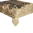 thumbnail image 2 of BSDHOME Summer Design With Bubbles Cotton Linen Tablecloth 60x84 inches Tablecover Desk Table Cloth For Dining Room, Tea Table, Picnics, Parties, 2 of 5