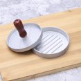 thumbnail image 1 of Prensa antiadherente para hamburguesas, molde para hamburguesas de aluminio para barbacoas, hamburguesas caseras, 1 of 2