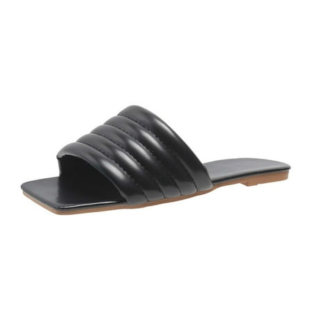 

YanHoo Women Sandals Flat Sandals Flip Flop Cute Sandals Dressy Beach Summer Platform Sandals