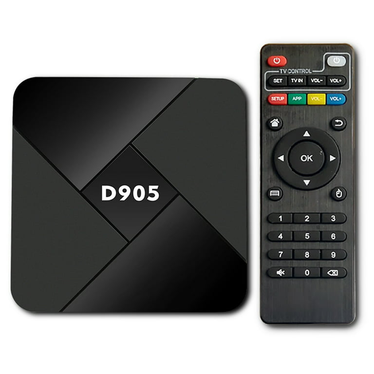 BetterZ D905 Set Top Box High Resolution Multi-interface ABS US/EU/UK Plug  S905 1G 8G 4K Smart TV Box for Android