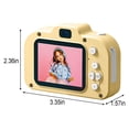 thumbnail image 3 of 48MP Kids Digital Camera Front and Rear Eye Protection Anti-Fall Birthday Gift, 3 of 8