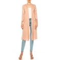 thumbnail image 3 of MOA Collection Women's Comfortable Relaxed Fit Long Cardigan - Perfect for Everyday Wear, 3 of 5