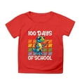 thumbnail image 4 of Icvfdpl T-Shirts pour Adolescentes, Imprimé Garçon Col Rond Manches Courtes T-Shirt Haut Doux pour la Peau Vacances 3-4 Ans, 4 of 4
