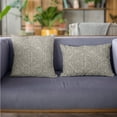thumbnail image 3 of Plutus Brands Blue Hidden Park Medallion Luxury Throw Pillow-Size:24" x 24", 3 of 9