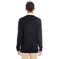 thumbnail image 2 of Harriton Ladies' Pilblocâ„¢ V-Neck Button Cardigan Sweater, 2 of 3