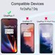 thumbnail image 2 of Protector de pantalla Ibywind para OnePlus 7 con lente de cámara, paquete de 2, 2 of 7