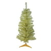 Northlight 4' Slim Gold Iridescent Tinsel Artificial Christmas Tree - Unlit