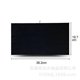 thumbnail image 1 of Velvet Jewelry Display Tray Necklaces Bracelets Rings Single Sided Organizer Board for Countertop Showcase Shops, 1 of 3