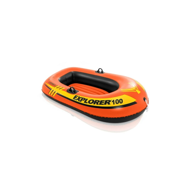 Bote inflable de remos en balsa Intex Explorer 100 para 1 persona para niños