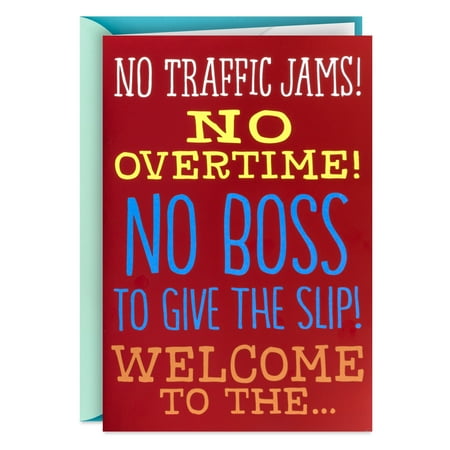 Hallmark Funny Pop-Up Retirement Card (Welcome to the Retirement Club)